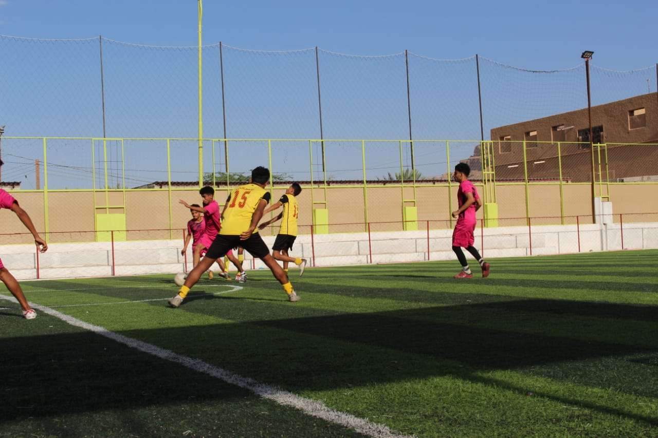 البركان بالكروس يقسو على شباب الروضة بخمسة أهداف