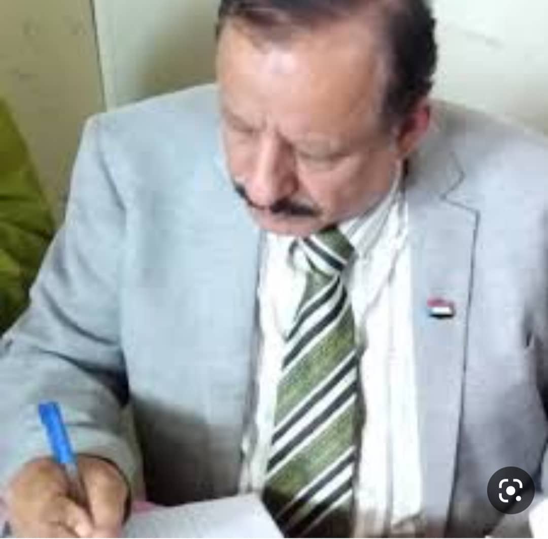 اللواء الركن صالح أحمد البكري يعژي المهندس نزار هيثم في.وفاة والده السفير ناصر علي هيثم ” يرحمه الله “