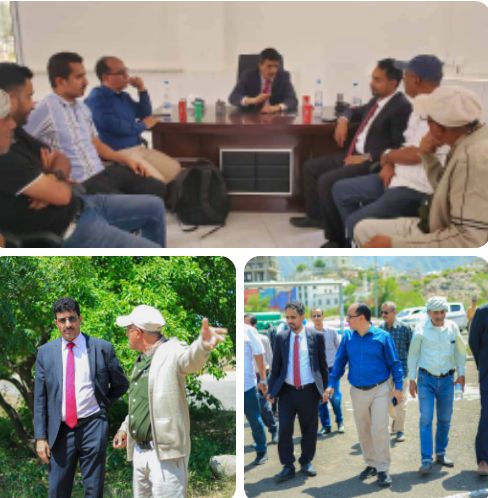 تعز.تسليم مشروع تعشيب ملاعب نادي الصقر إلى الشركة المنفذة